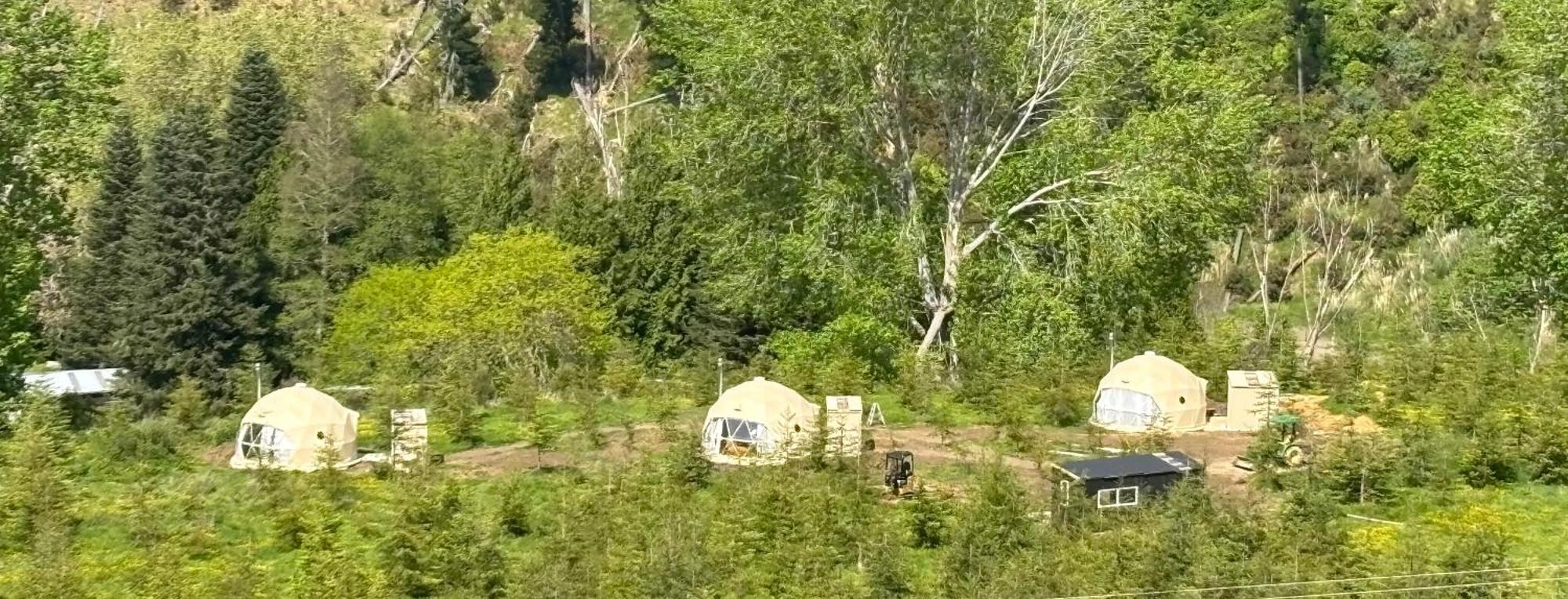 Takahuri Glamping Domes Whanganui Zewnętrze zdjęcie