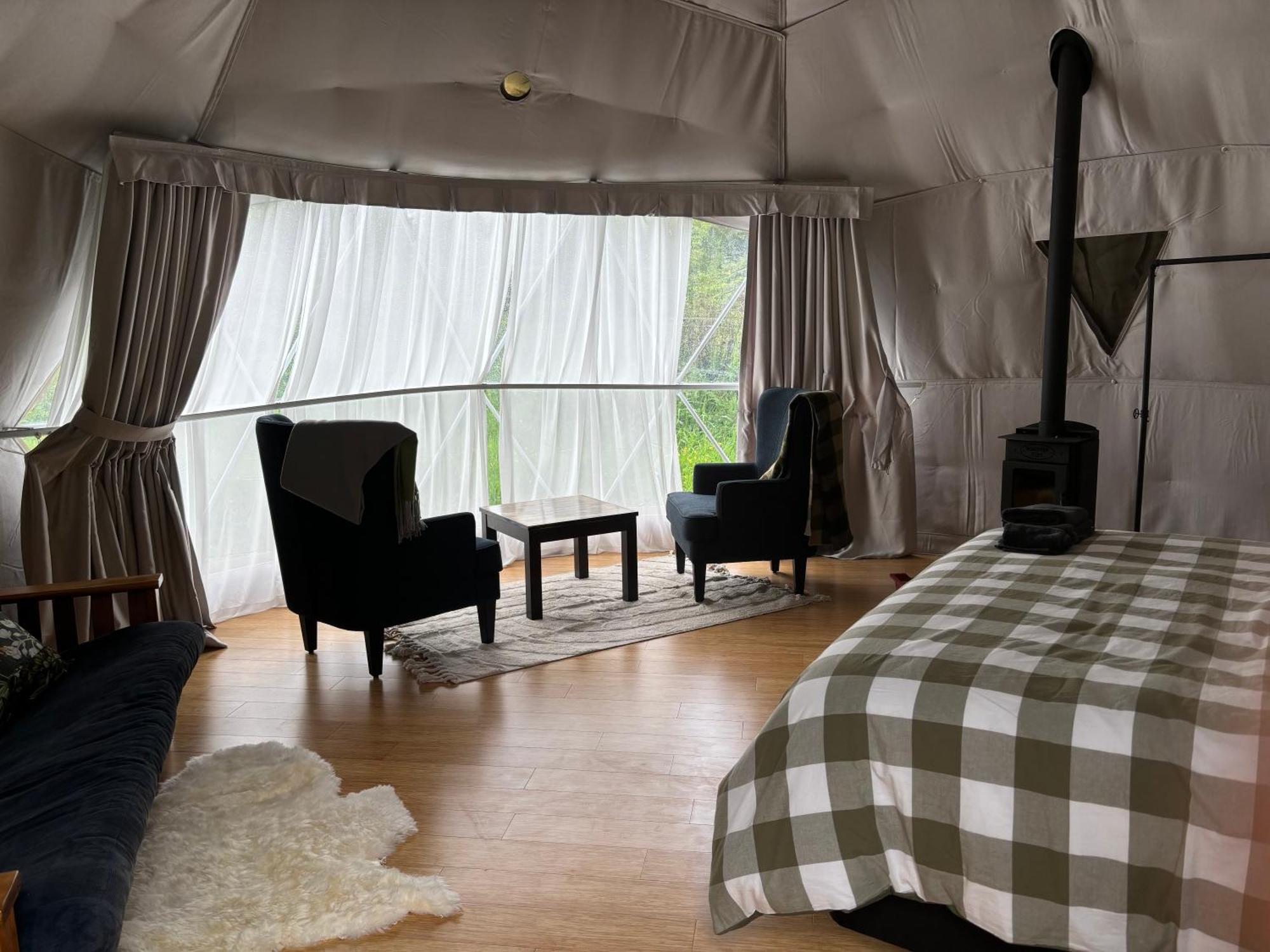 Takahuri Glamping Domes Whanganui Zewnętrze zdjęcie