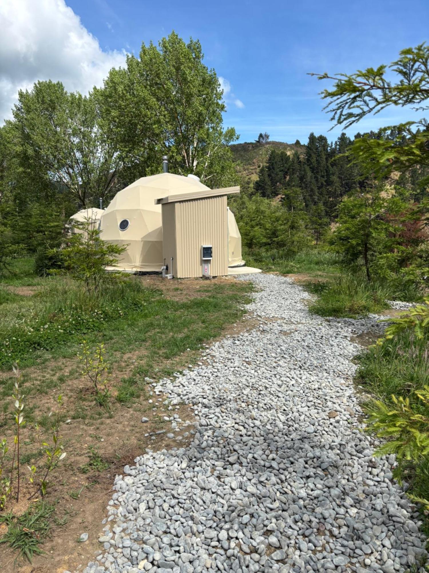 Takahuri Glamping Domes Whanganui Zewnętrze zdjęcie