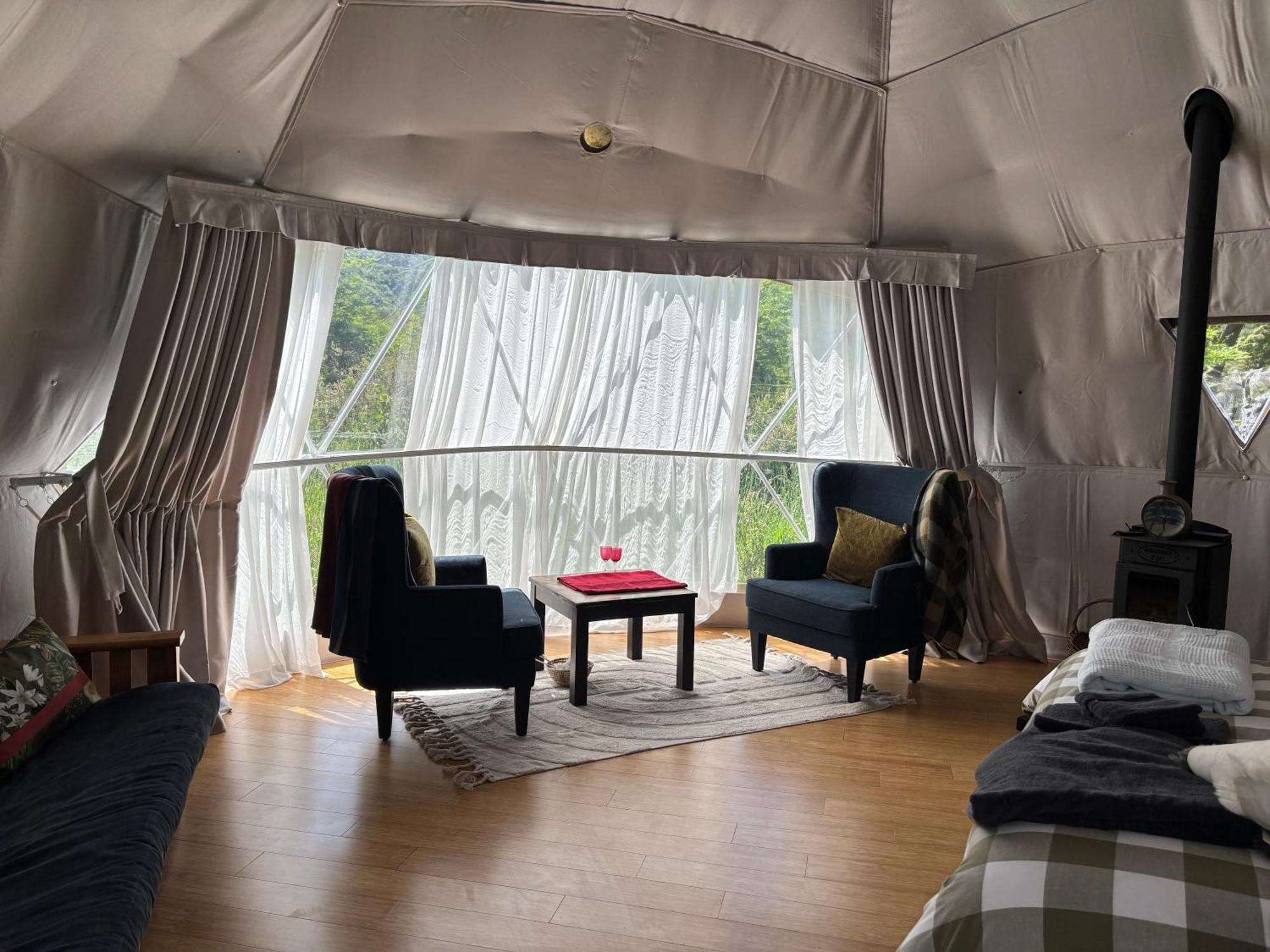 Takahuri Glamping Domes Whanganui Zewnętrze zdjęcie